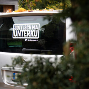 Gottkennen Autosticker - verschiedene Dialekte
